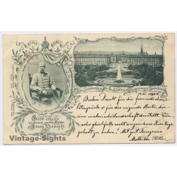Emperor Franz Joseph I Kaiser Jubilee Austria (Vintage PC 1898)