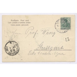 Kronprinzessin Louisa Von Sachsen Dresden To Stuttgart (Vintage PC 1902)