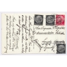 Erzberg / Austria: Eisenerz Sprengzeit 12 Pfennig Hindenburg (Vintage RPPC 1938)