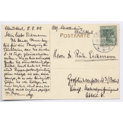 Clausthal / Germany: Königliche Bergakademie Dr. Richard Eickmann (Vintage PC 1908)