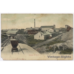 South Africa: Nigel G.M.C. Gold Mine Braune Levy 1548 (Vintage PC 1905)