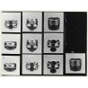 Contact Sheet: PRAHA Watches *1 (Vintage Advertisement Photo B/W 1980s)