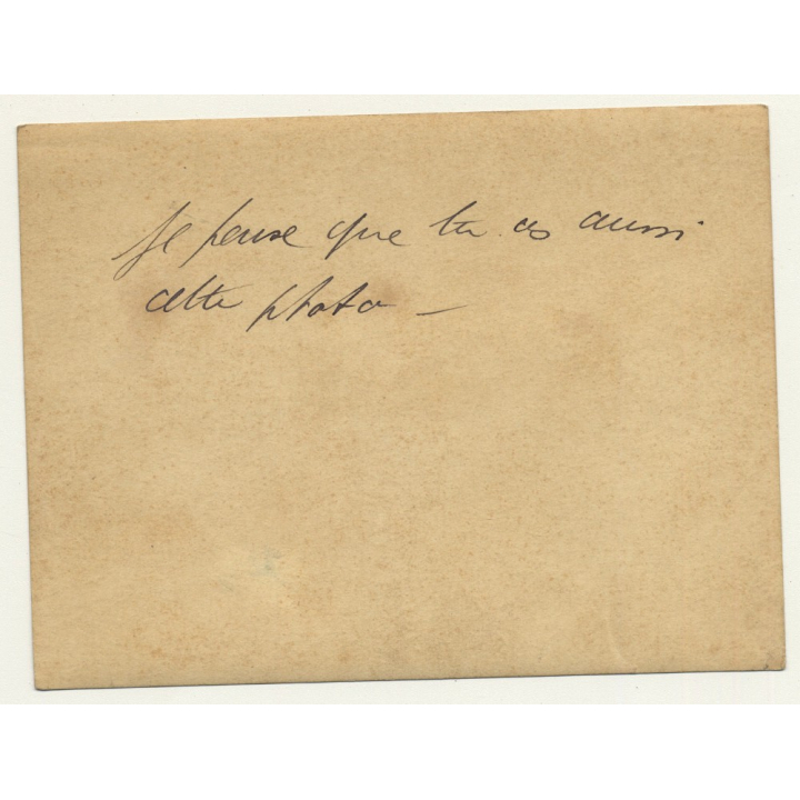 Congo-Belge: Proud Hunter & Natives With Shot Antelope (Vintage Sepia Photo 1920s/1930s)