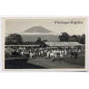 Sumatra / Indonesia: Pagar Alam Market Dempo Volcano / Ethnic (Vintage RPPC ~1920s/1930s)
