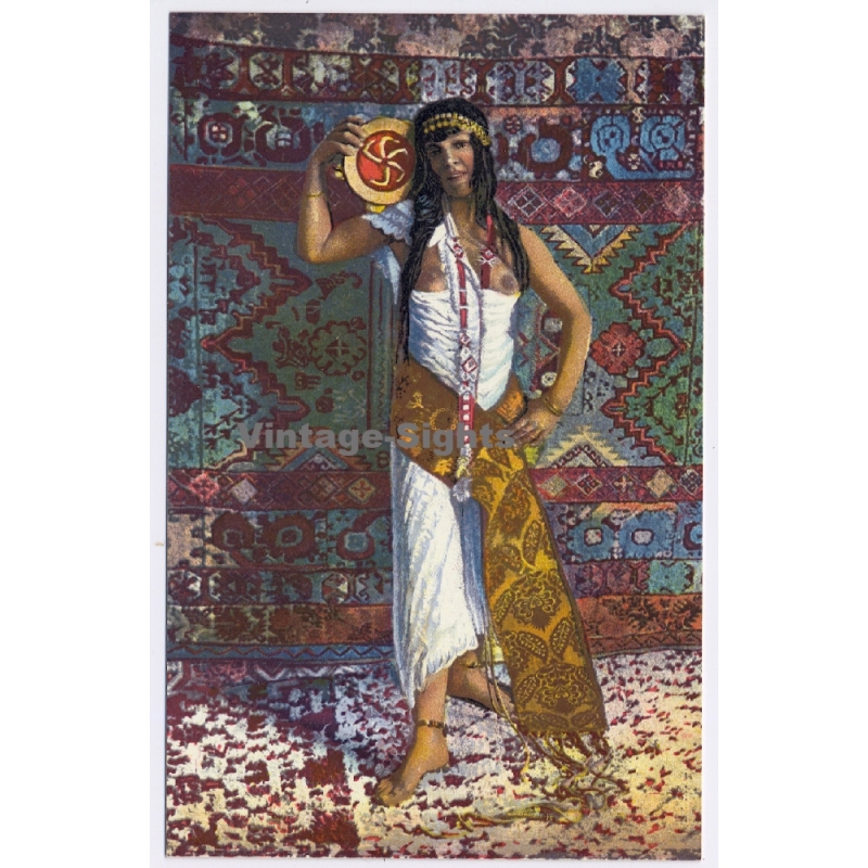 Morocco: Danseues Arabe / Ethnic Nude - Risqué - Rodolphe Neuer (Vintage Postcard ~1910s)