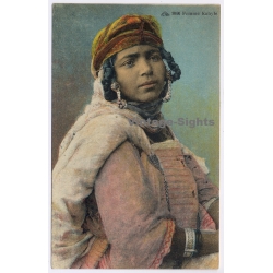 Algeria: Femme Kabyle / Ethnic - Scenes Et Types 1066 (Vintage PC~1910s)
