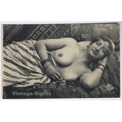 Algeria: Mauresque Nude Woman / Ethnic - Risqué (Vintage Postcard 1927)