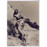 2 Nude Females On Baltic Sea Dune / Nudism (Large Digital Photo 29 x 21 CM ~2000s)