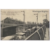 Herbesthal / Belgium: Border Bridge Railway Köln Aachen Brüssel Paris Feldpost (Vintage PC 1915)