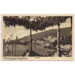 Opatija Abbazia / Croatia: Panorama Coast View Longomare Cesare Capell (Vintage PC 1942)
