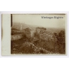 Skopje / Macedonia: Kale Fortress Üsküb WWI German Soldier Estate Balkan Front (Vintage RPPC 1915)