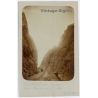 Demir Kapija / Macedonia: Varda Gorge Railway WWI German Soldier Balkan Front (Vintage RPPC 1916)