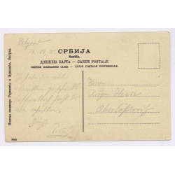 Cuprija / Serbia: Senjski Rudnik Coal Mine Mining WWI (Vintage PC 1915)