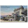 Vevey / Switzerland: Le Gare Railway Station Omnibus (Vintage PC 1917)