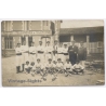 France: Post Office Telegraph Fanfares Brass Band Trumpets Musicians (Vintage RPPC ~1910s)
