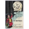 Saint-Nazaire / France: Madame La Lune Novelty Pull Out Leporello Views (Vintage PC ~1910s)
