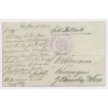 Conflans / France: Bridges Destruction Landwehr Baukompagnie Military Feldpost WWI (Vintage RPPC 1914)