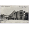 Elfringen / France: Street View Church German Soldiers WWI Feldpost (Vintage PC 1916)