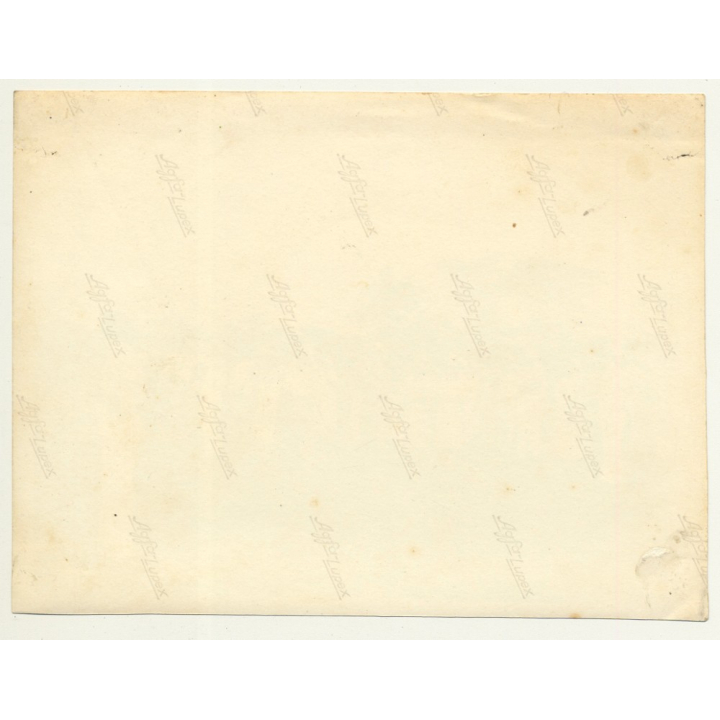 Congo-Belge: Colonists Watching Out For Airplane / Airfield (Vintage Photo B/W ~1930s/1940s)