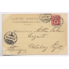 Vals Les Bains / France: Etablissement Thermal Paid With Swiss Stamp To Germany (Vintage PC 1899)