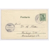 Germany: Gruss Aus Meersburg Bodensee Embossed Coat Of Arms (Vintage PC 1904)