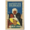 Paris: Exposition Coloniale Internationale 1931 Art Deco Victor Desmeueres (Vintage PC)