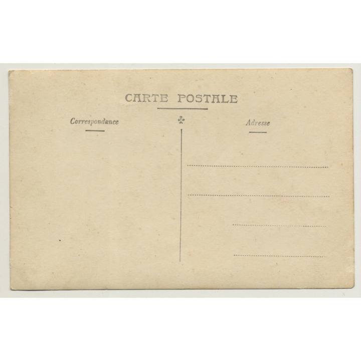 Early Photo Of Rugby Team / Belgium? (Vintage RPPC ~1940s/1950s)