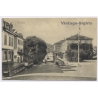 Heiden / Switzerland: Street Scene - Hotel Freihof & Conditorei Bader (Vintage PC ~1910s)