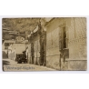Taxco Guerrero / Mexico: Truck Hotel Los Arcos Street Scene (Vintage RPPC 1930s)