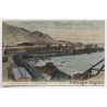 Chile: Caleta Coloso Muelle Pier - Antofagasta Nitrat Port (Vintage PC 1911)