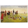 Ludwig Fromme: Fox Hunting Parforce - Jagd (Vintage Artist PC 1909)