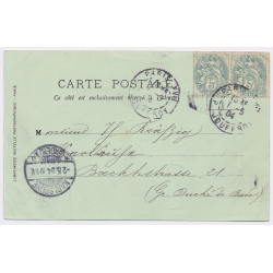 France: Chantilly Promenade de la Meute - Chateau Hunting Hounds (Vintage PC 1904)