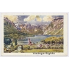 Slovenia WW2: Bohini Wocheiner See - V Hodnik - Militär Dienststempel Veldes Bled (Vintage PC 1941)