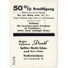 Nude Showgirl Ellen / Night-Cabaret Dorett - Kurfürstendamm (Vintage PC Berlin 1960s)