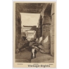 Luxor / Egypt: Luxor Temple Ruins - Misprint Baalbek (Vintage PC ~1910s/1920s)