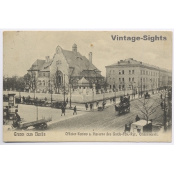 Berlin: Kaserne Garde Fusilier Regiment Maikäferkaserne (Vintage PC 1914)