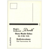 Nude Showgirl Claudia / Night-Cabaret Dorett - Kurfürstendamm (Vintage PC Berlin 1960s)