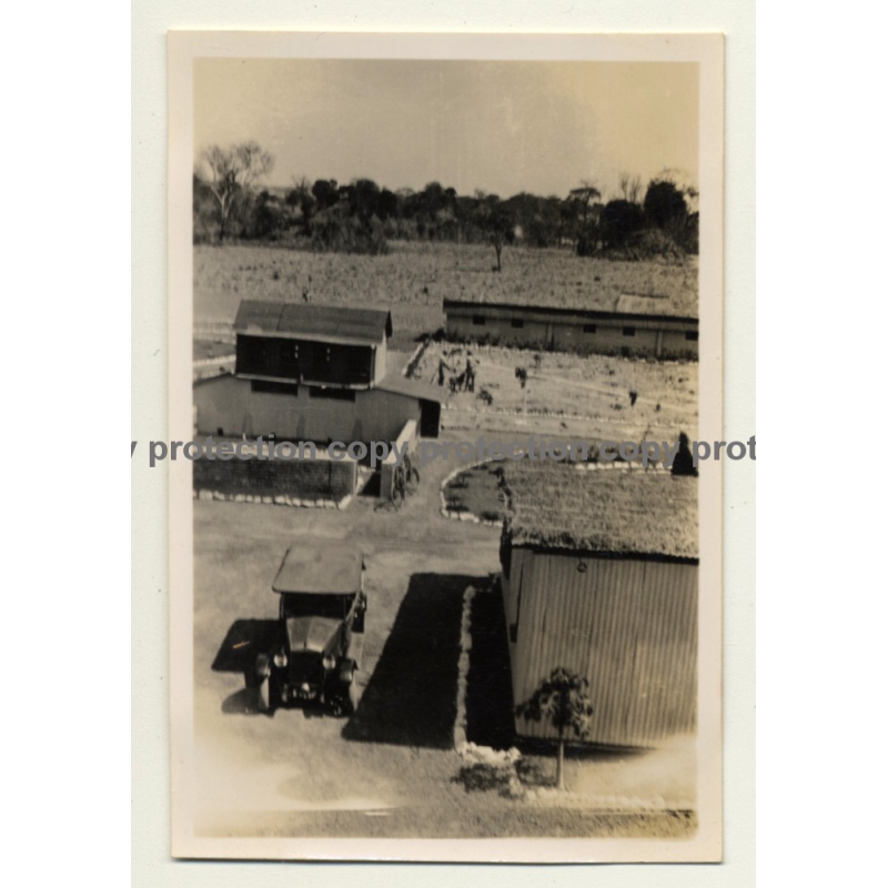 Congo-Belge: Farm In Elisabethville *9 / Overview (Vintage Photo ~1930s) Congo-Belge: Farm In Elisabethville *9 / Overview (Vintage Photo ~1930s)