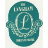 The Langham / South Africa (Vintage Luggage Label)
