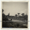 Congo - Belge: Group Of Public Force Soldiers Marching / Rifles (Vintage Photo ~1920s/1930s)
