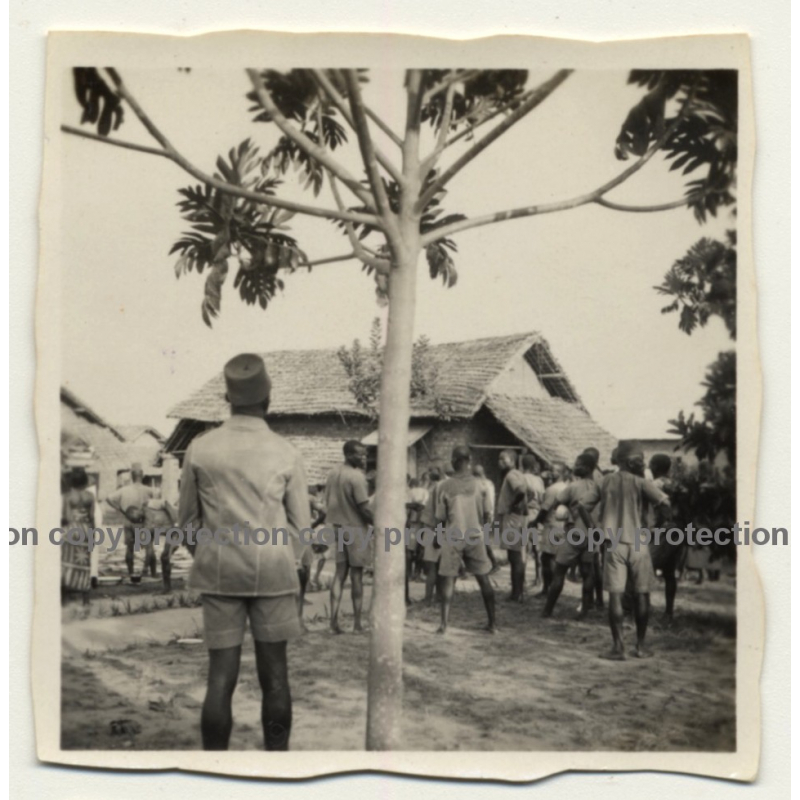 Congo - Belge: Colonial Masters On Hunt / Rifles (Vintage Photo ~1920s/1930s)