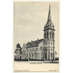 Timaru / New Zealand: Chalmers Church *2 (Vintage Postcard B/W)