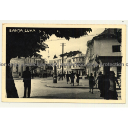 Banja Luka / Bosnia And Herzegovina: Street View / Palace Ton Kino (Vintage RPPC)