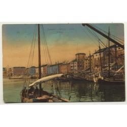 Spalato - Split / Croatia: Il Porto (Vintage Postcard 1907 To Peking / China)