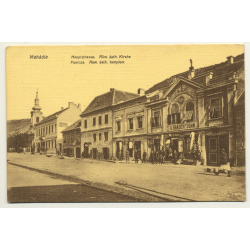 Mehádia / Romania: Hauptstrasse - Church - A. Brauch's Sohn (Vintage Postcard ~1900/1910)