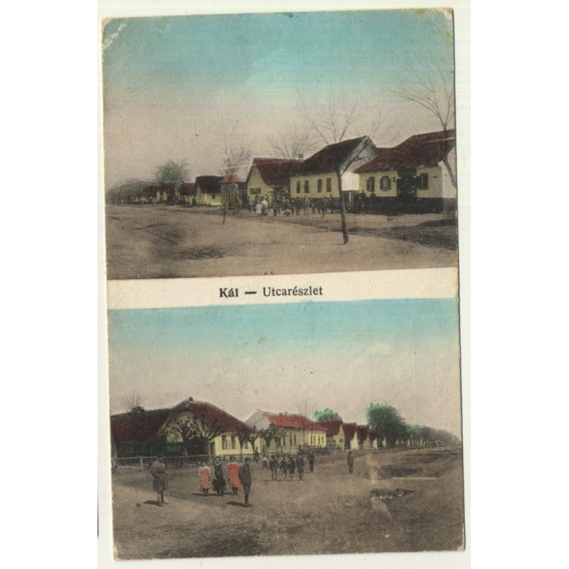 Kál / Hungary: Street View (Vintage Postcard 1915?) Kál / Hungary: Street View (Vintage Postcard 1915?)