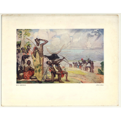 Allard L'Olivier: Kivu Agricole (Vintage Art Print 32 x 25.5 CM ~ 1930s)
