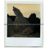 Photo Art: Volcanic Rock Formations (Vintage Polaroid SX-70 1980s)
