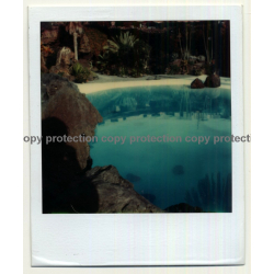 Photo Art: Blue Lagoon (Vintage Polaroid SX-70 1980s)