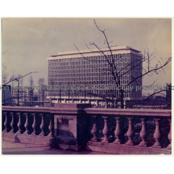 Saint-Josse-Ten-Noode / Bruxelles: Office Building *2 / Architecture (Vintage Photo Jean Bouchet 1970s)